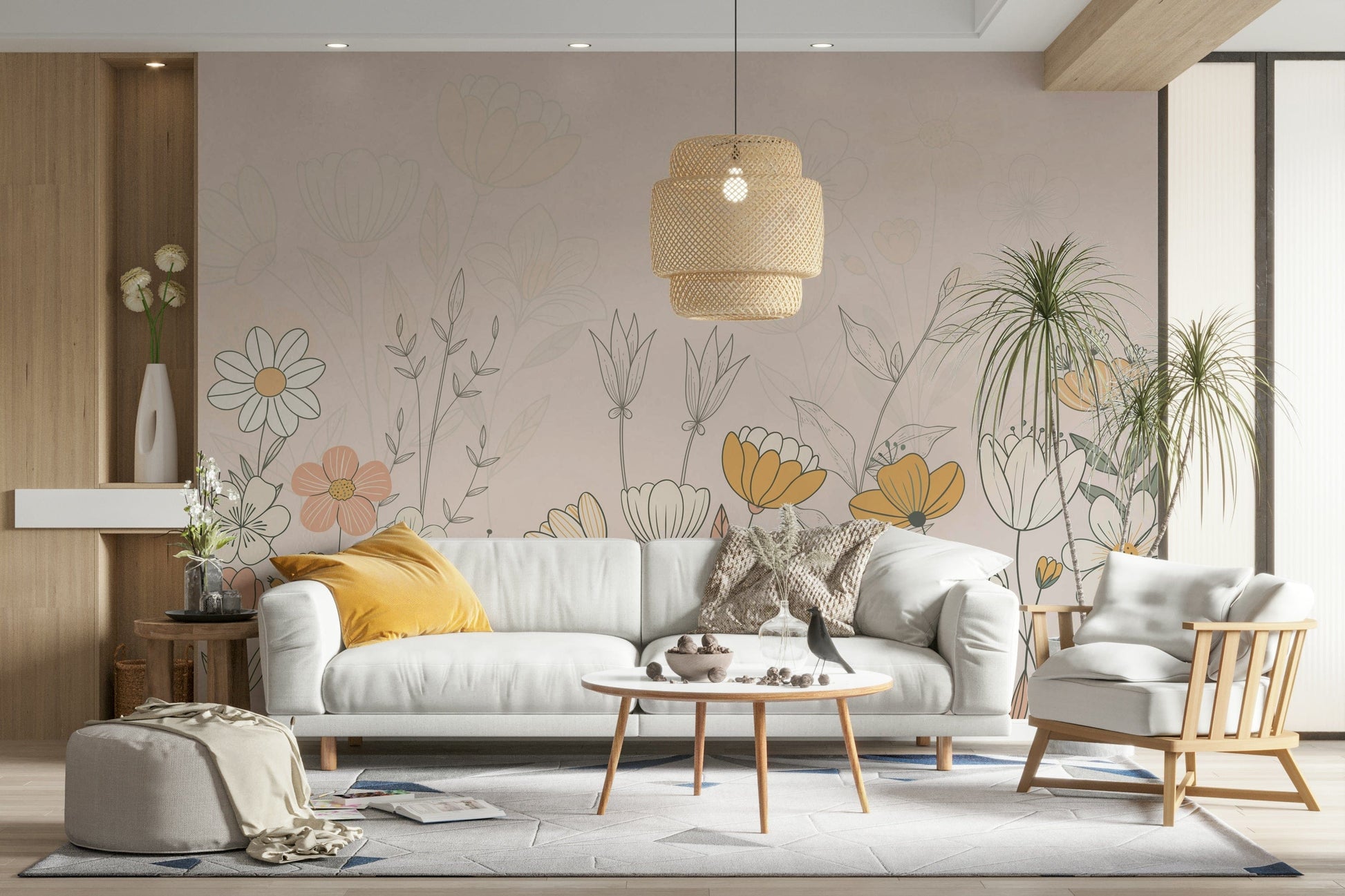 The design has a beautiful, romantic aesthetic.

