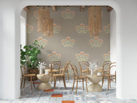 Authentic Serene Flora wall art, tranquil global inspiration.