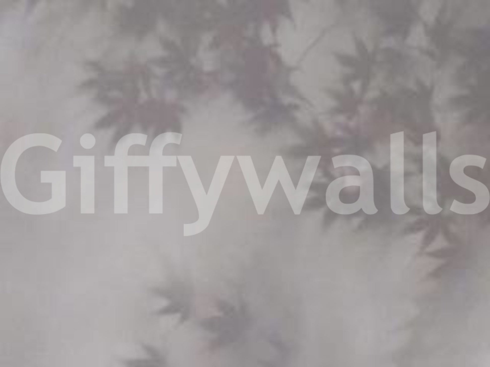 Soft Foliage Haze Wall Mural