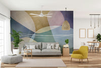 The pattern repeats seamlessly across the entire wall.
