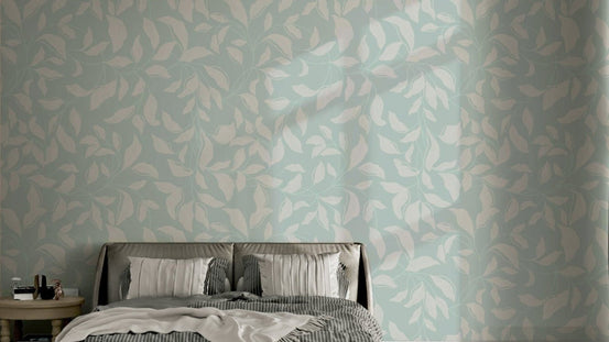 A serene and tranquil wallpaper pattern.
