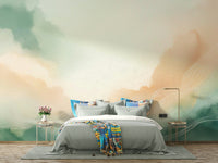 Soft Sky Dreamscape design providing an airy feel to a coastal living space.