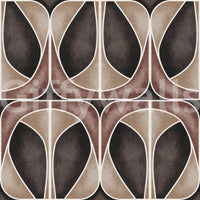 Softy Geometries wallpaper for walls using geometric symmetry.
