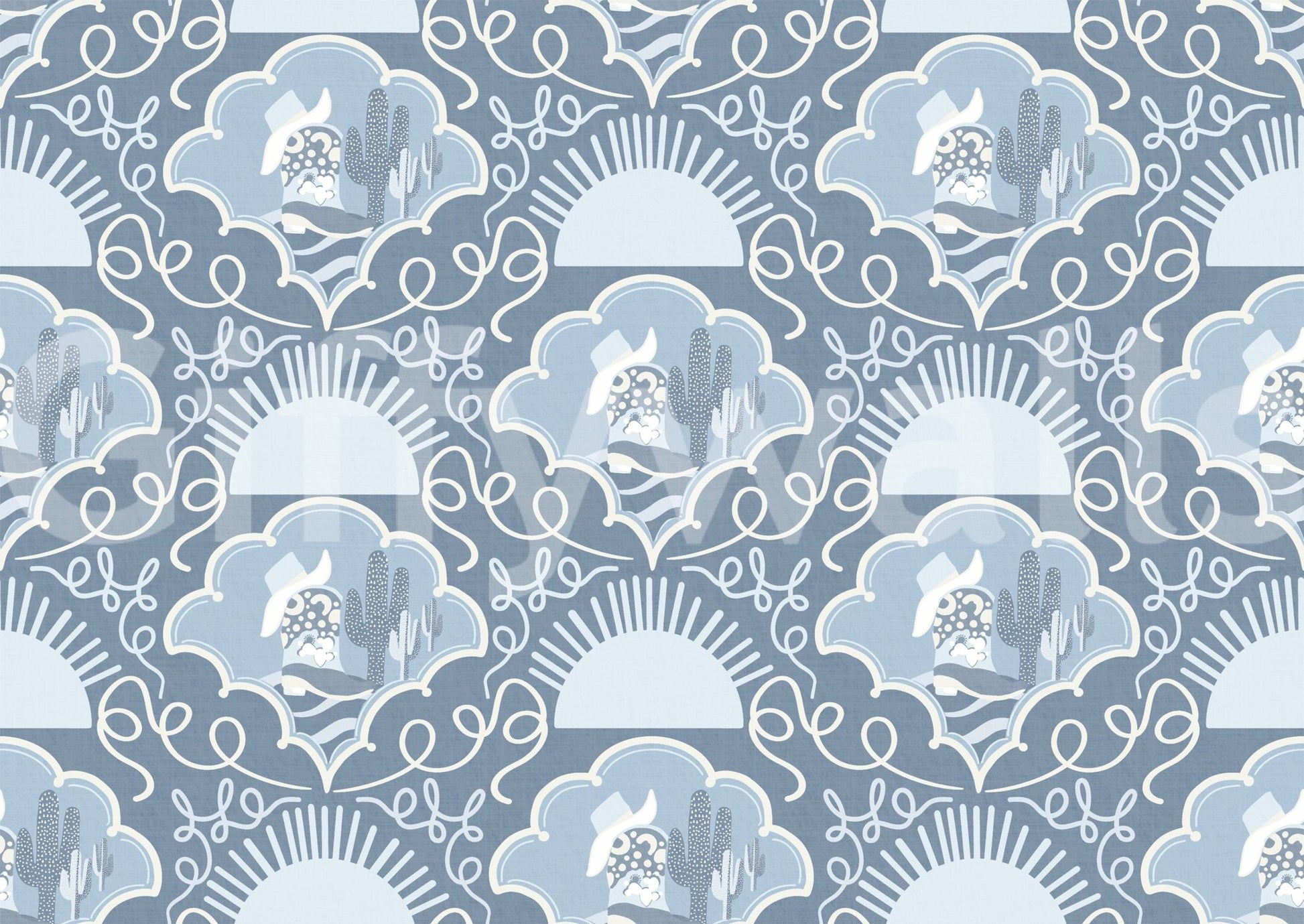 The image captures the spirit of the Southwest.

