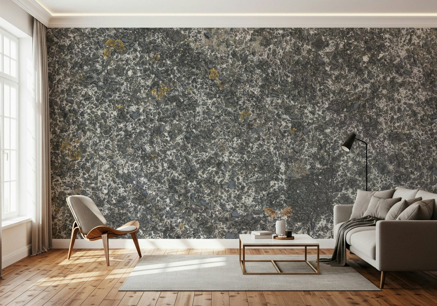 Speckled Stone Texture Wall Mural -2566598