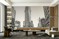 Iconic Flatiron Building in New York City.

