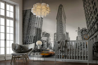 Evokes the energetic pulse of the city.

