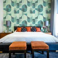 Sense of serene tranquility and refreshing artistry.

