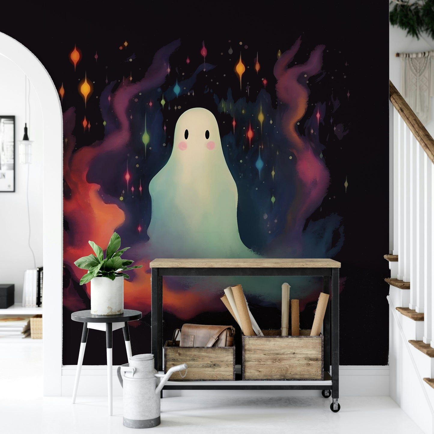 The image is suitable for a children's room or a playroom.

