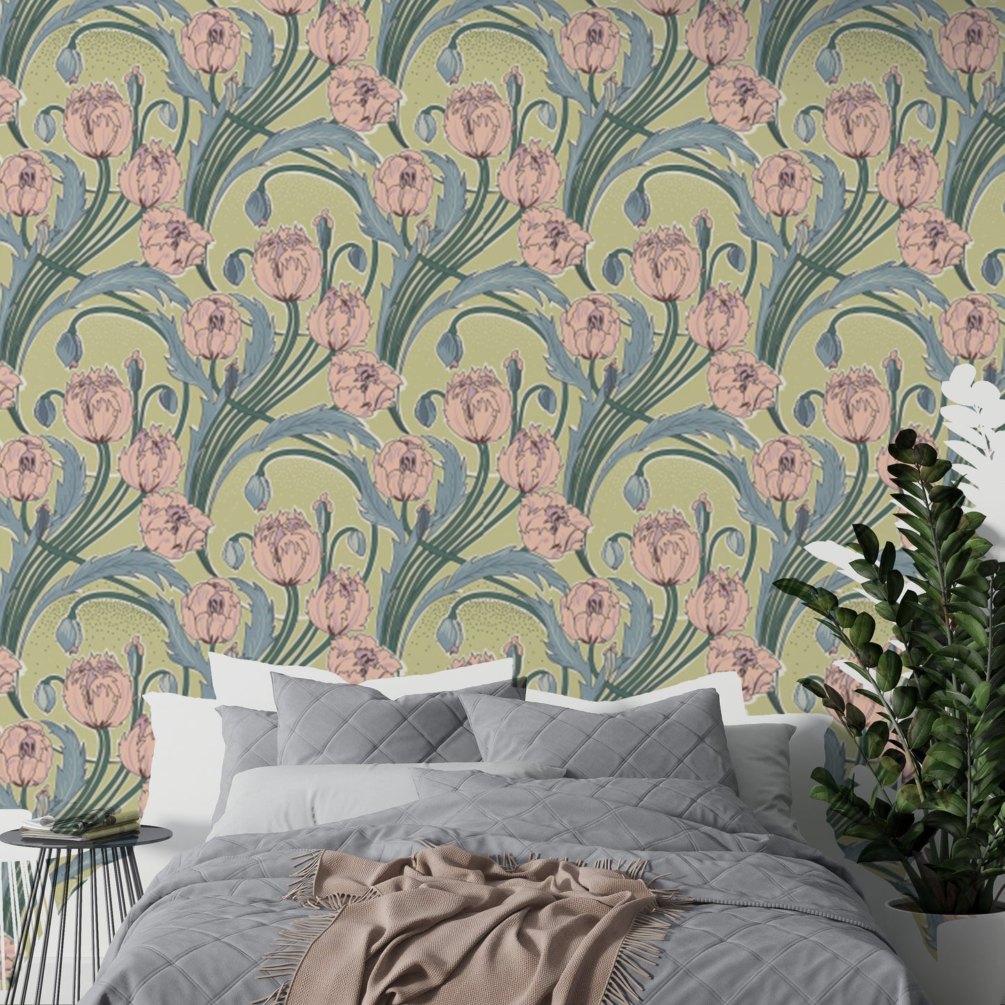 Sophisticated Spring Elegance wallpaper showcasing seasonal blooms.
