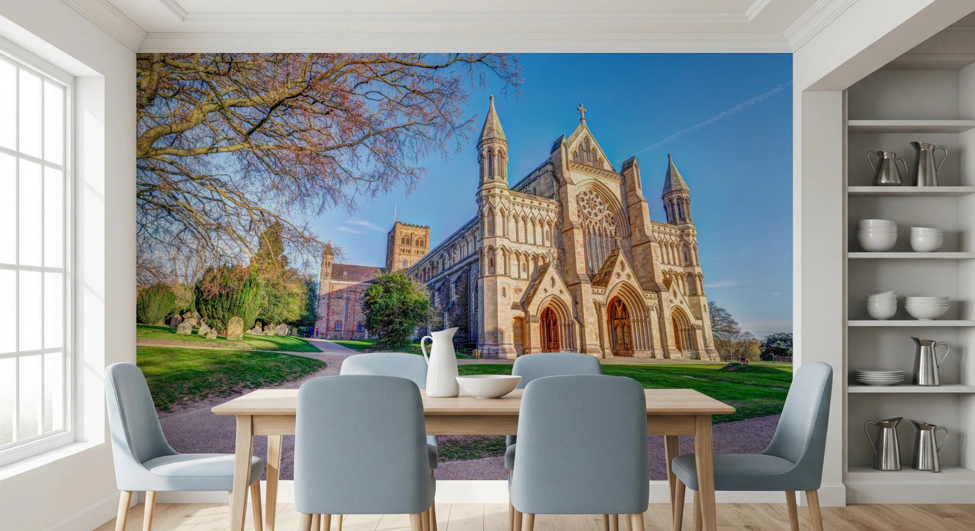 St Albance Cathedral Wall Mural