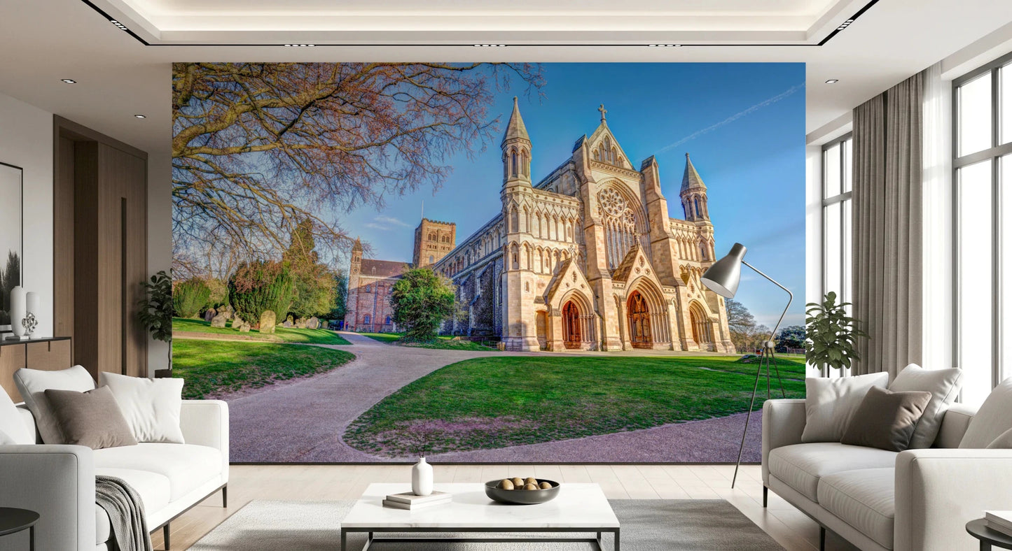 St Albance Cathedral Wall Mural