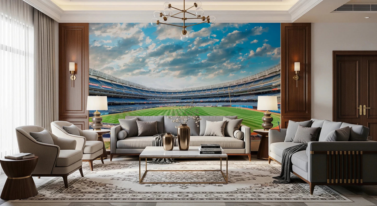 Stadium View Wall Mural