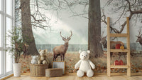 Majestic stags wall mural for walls

