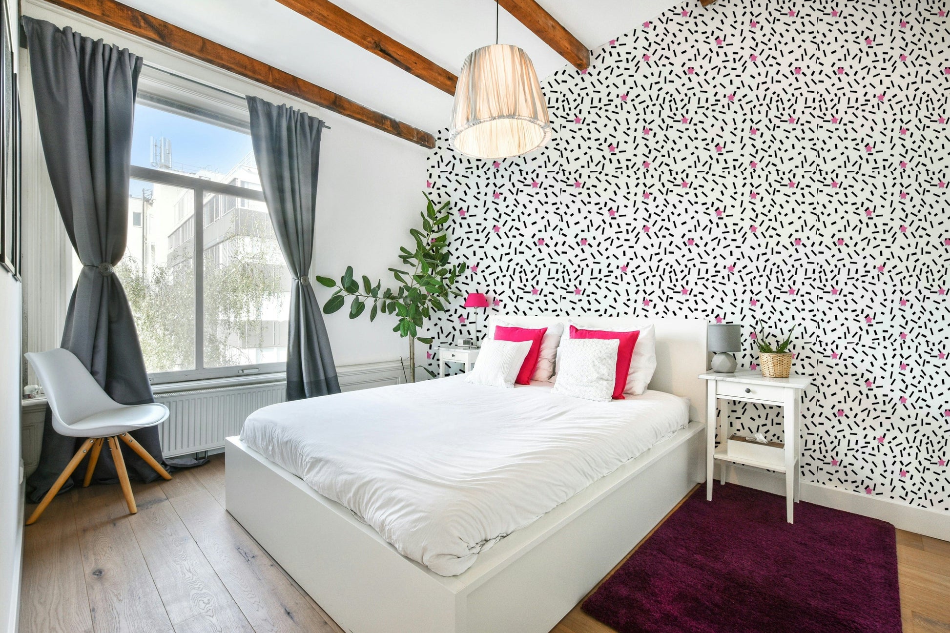 The colors are bright and vibrant, with a multi-colored palette.

