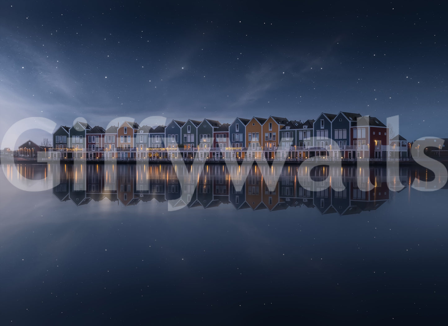 Starry Reflections Wall Mural -2365980