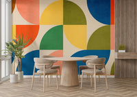 Ideal wallpaper for a living room, office, or dining area.

