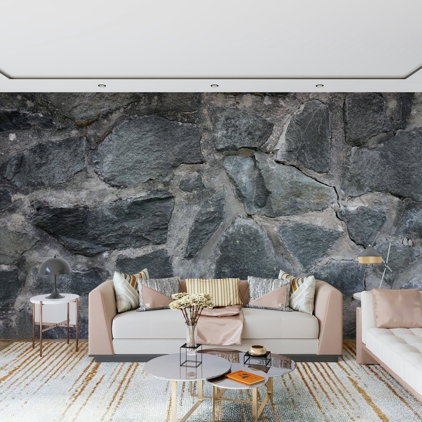 Stone Facade Wall Mural -2566587