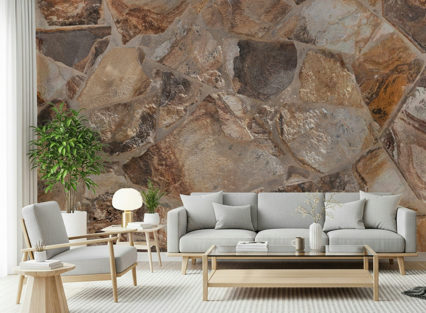 Natural Stone Fusion Wall Mural -2308537