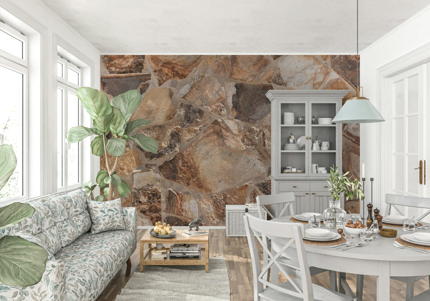 Natural Stone Fusion Wall Mural -2308537