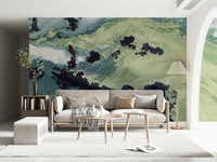 A classic abstract design wallpaper for walls.