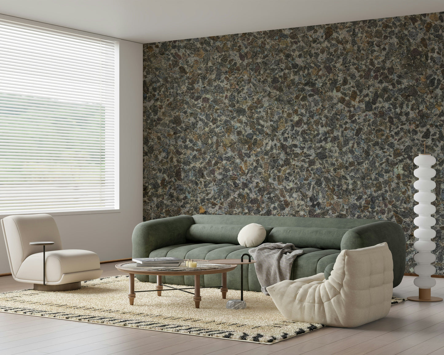 Stone Aggregate Texture Wall Mural -2566621