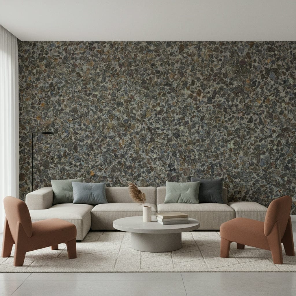 Stone Aggregate Texture Wall Mural -2566621