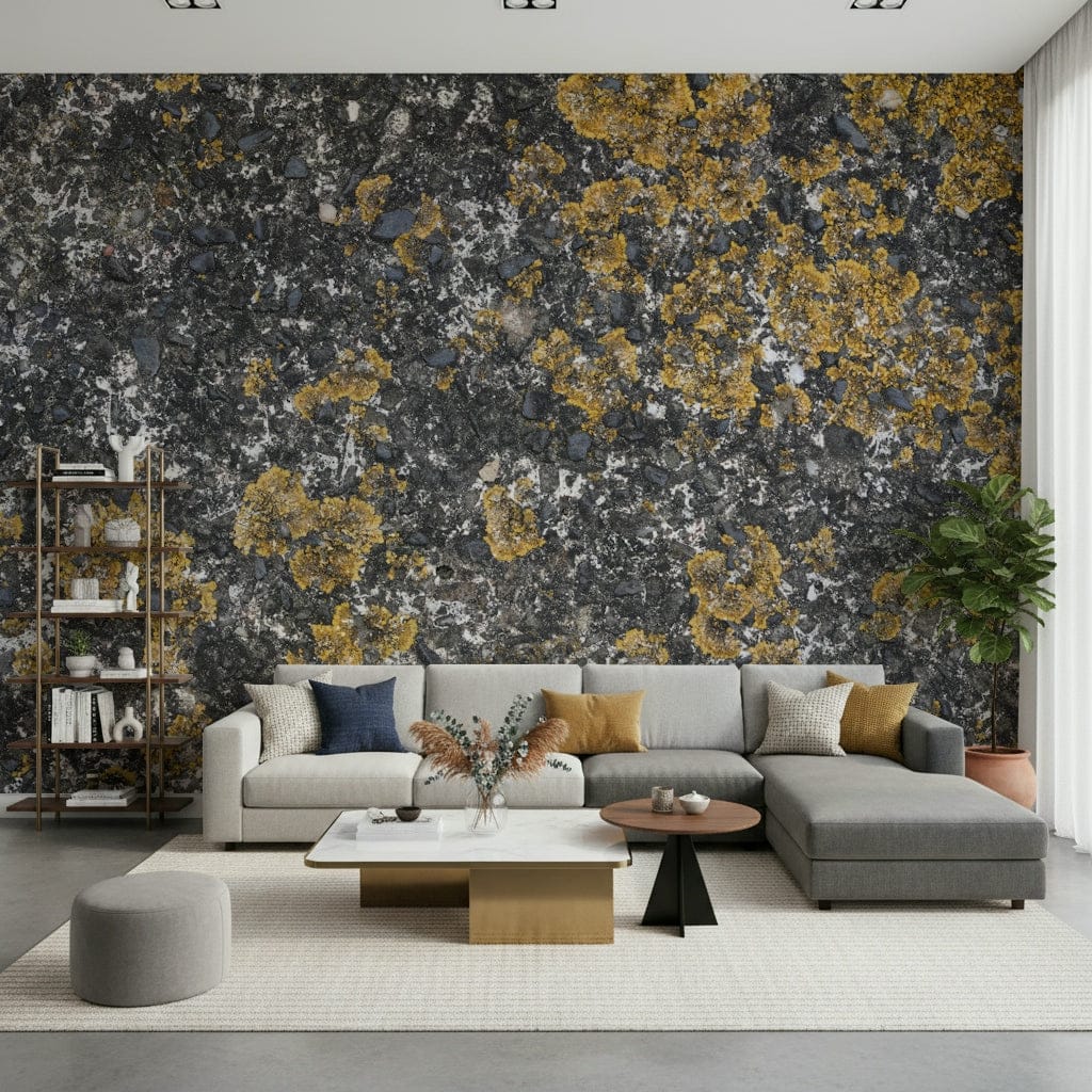 Cracked Stone Wall Mural -2566609