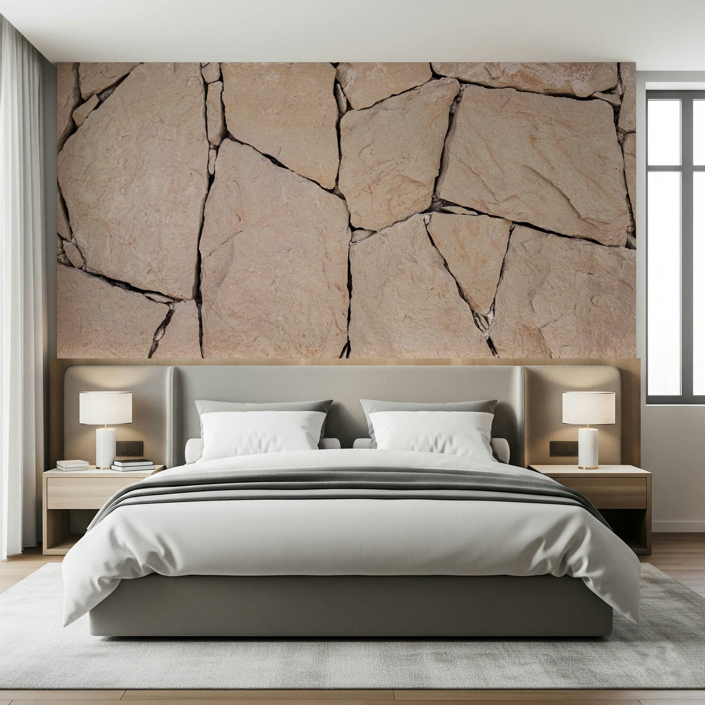 Stone Cladding Texture Wall Mural -2306806