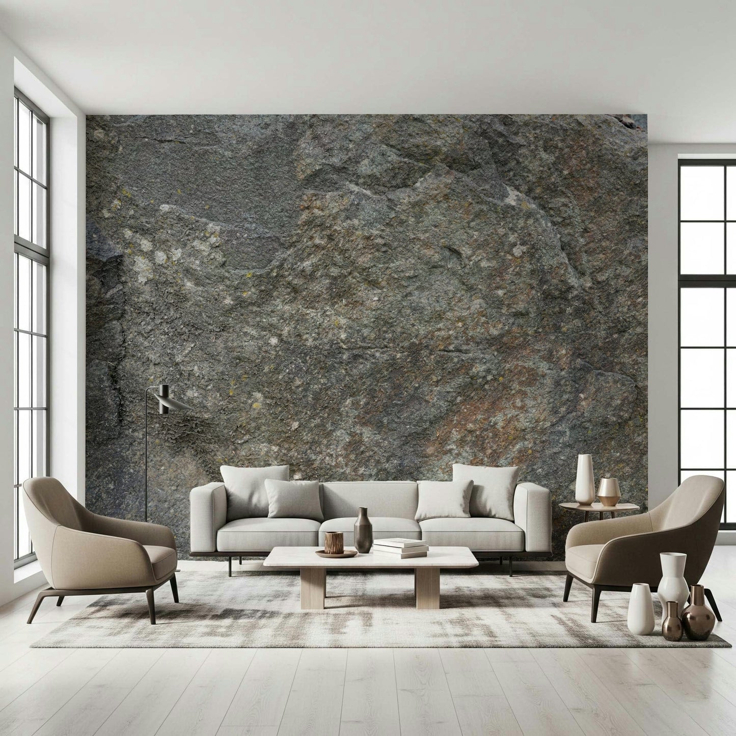 Stone Wall Texture Wall Mural -2566605