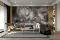 A classic cloud design wallpaper for walls.

