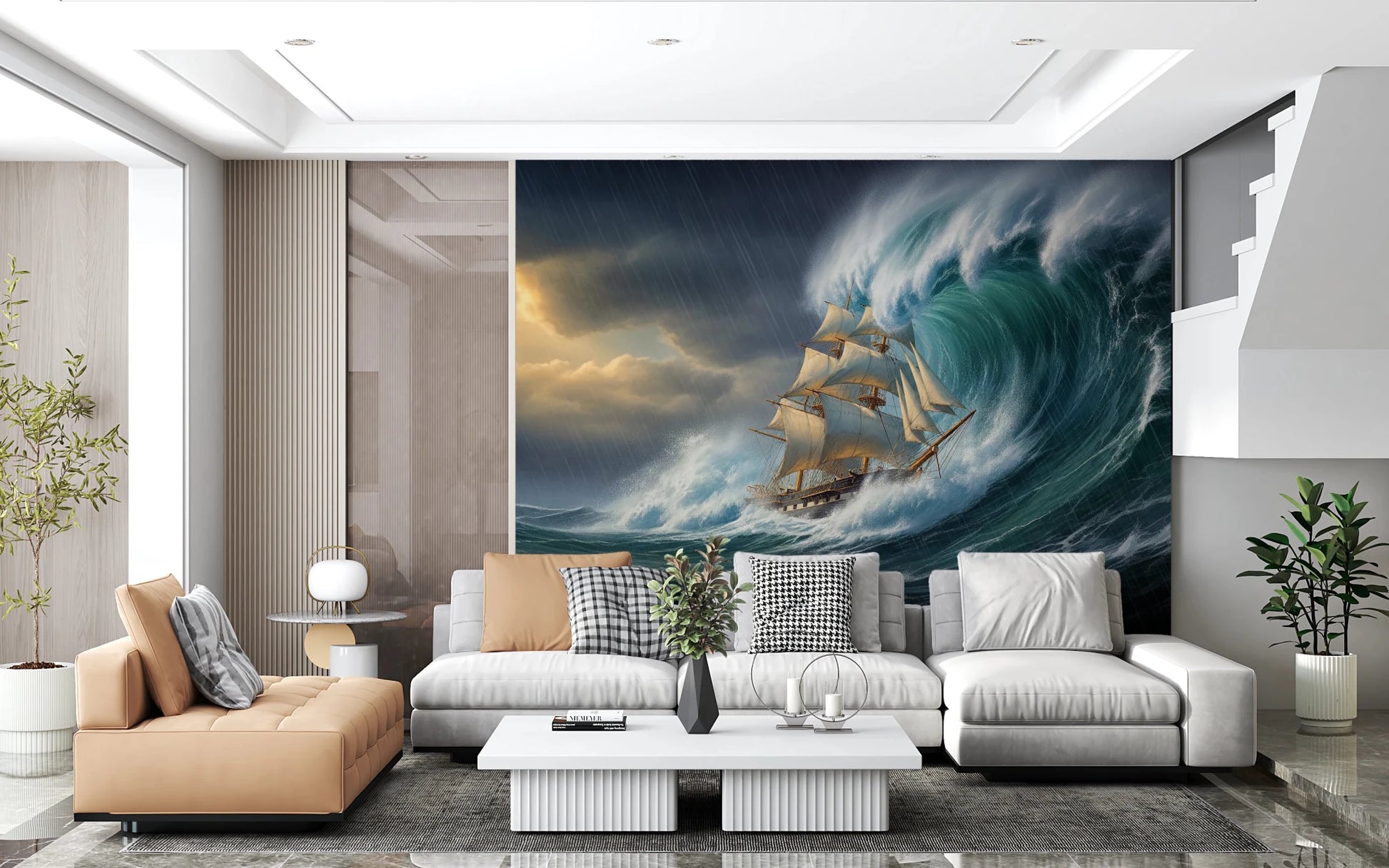 Storm's Fury Wall Mural