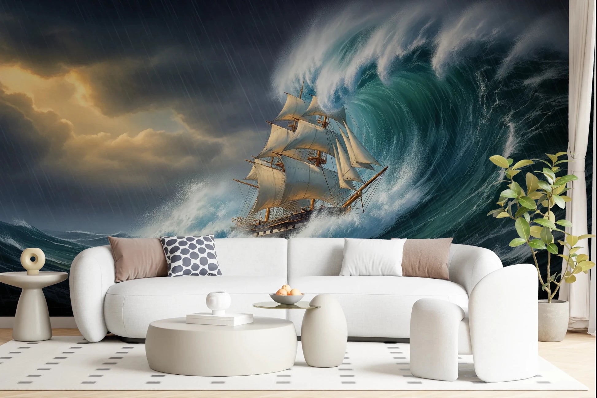 Storm's Fury Wall Mural