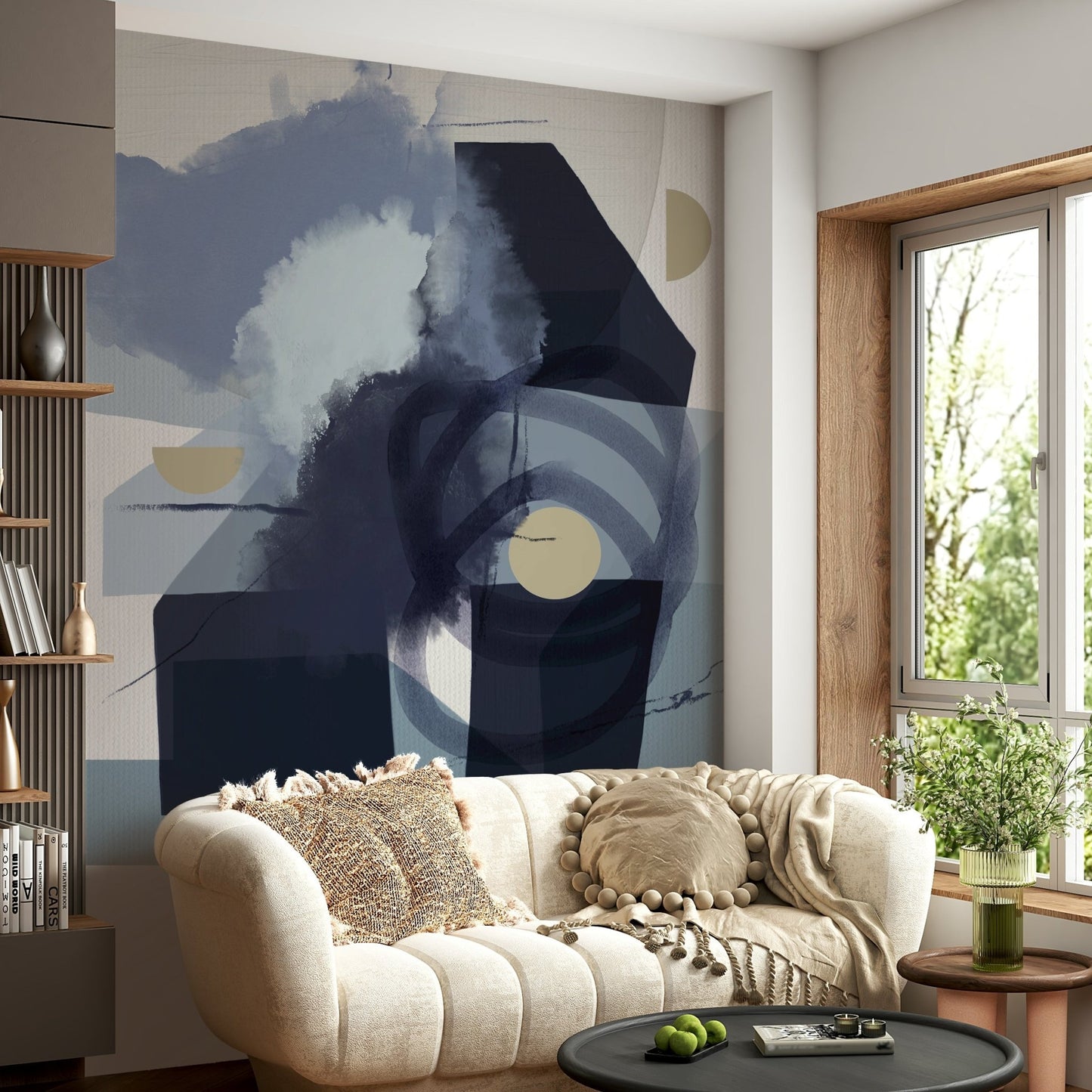 Decorative mural wallpaper for modern art lovers

