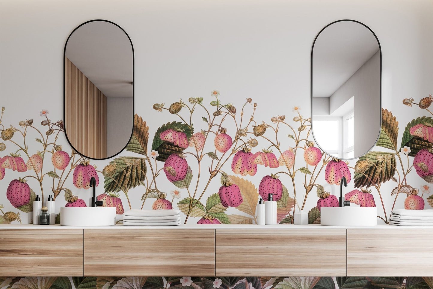 Delicate white blossoms included.

