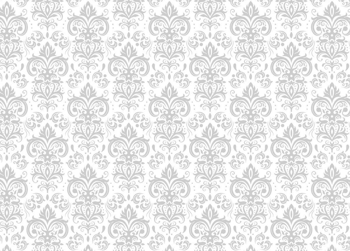 Silver Damask Wallpaper in your room