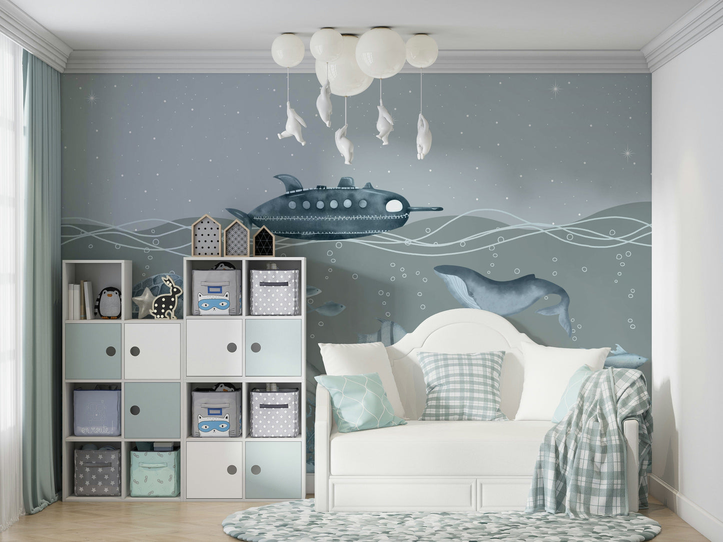 The image has a calm, tranquil mood.

