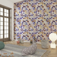 Subtle Botanical Dreams Wallpaper with soft florals

