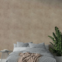 Faux suede wallpaper in light poudre tone

