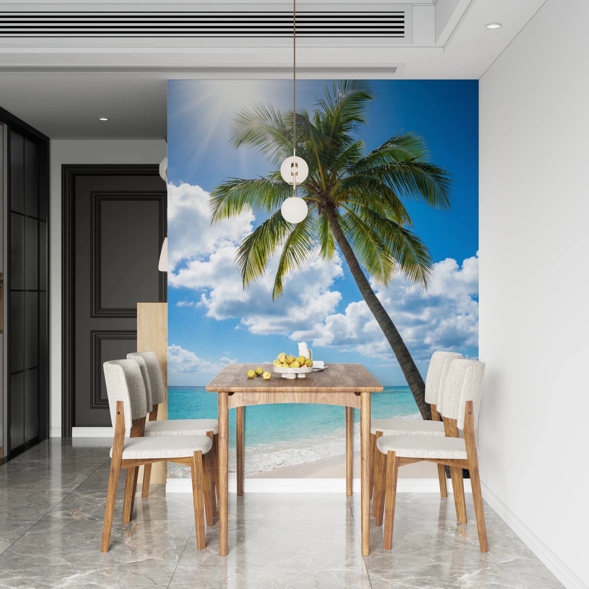 Sun - Kissed Palms Wall Mural