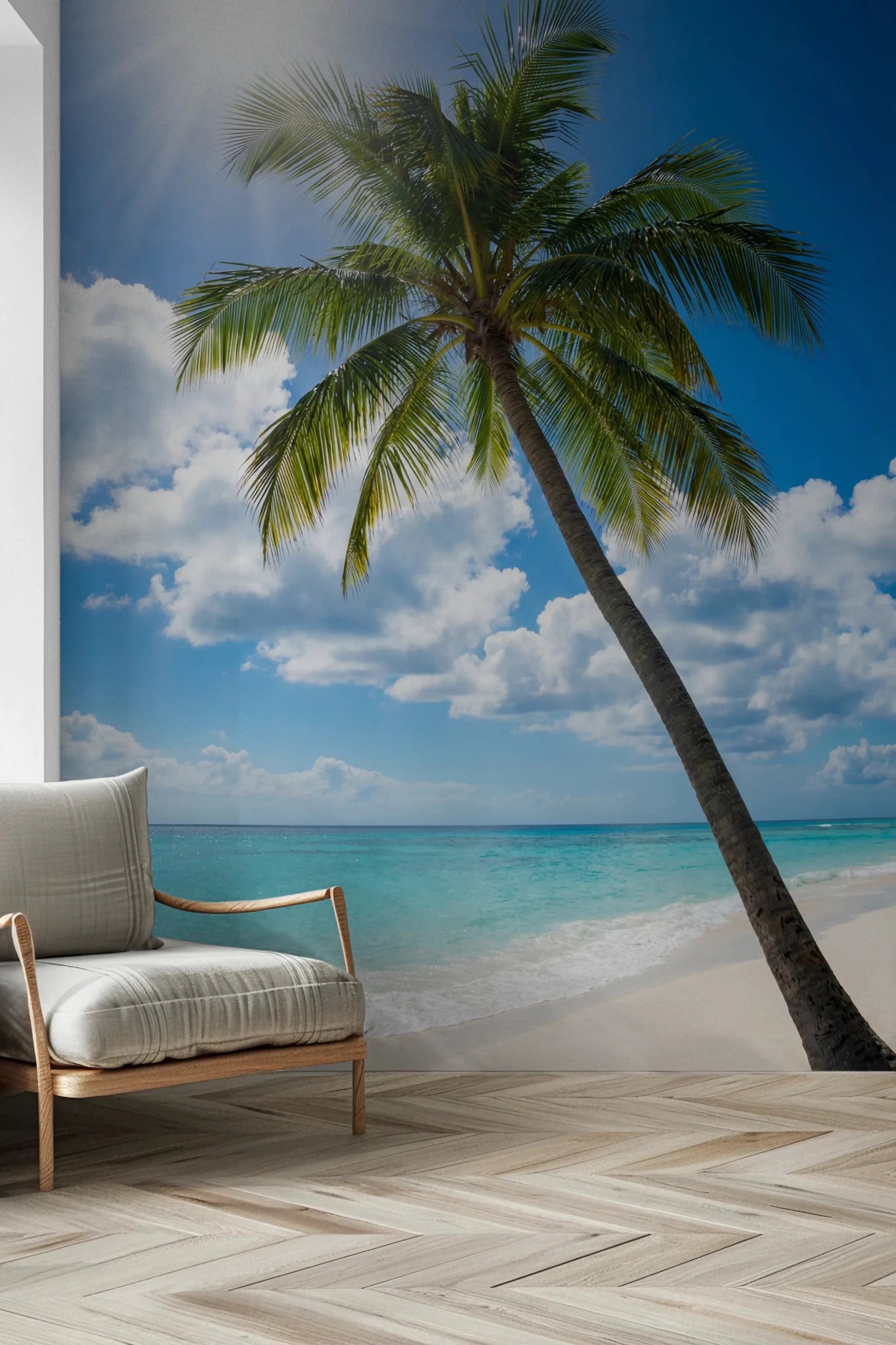 Sun - Kissed Palms Wall Mural