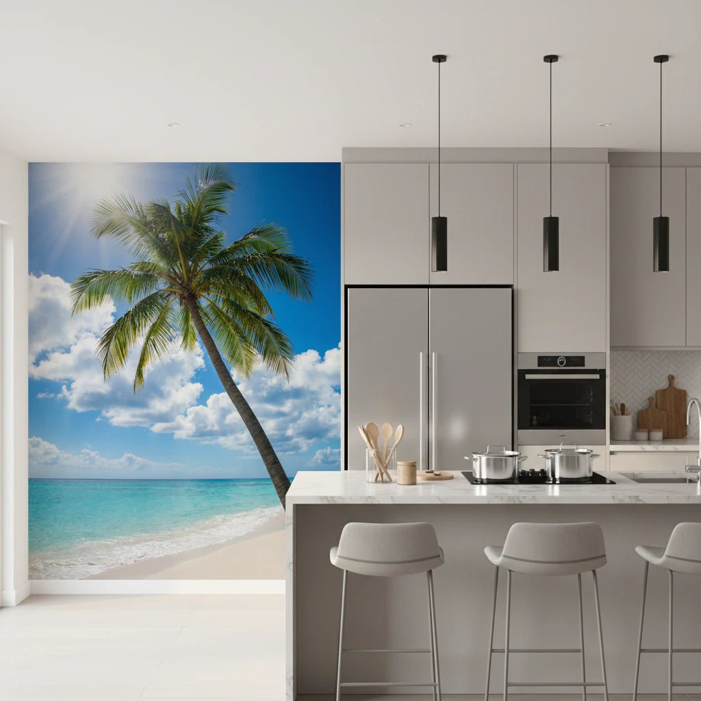Sun - Kissed Palms Wall Mural