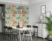 Beach-inspired wallpaper with serene ocean waves and coastal textures.
