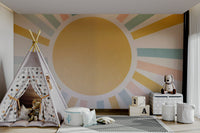 The overall feeling is one of happiness, positivity, and calm.
