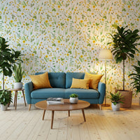 Natural Sunny Meadow inspired floral surface decoration.