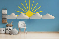 Relaxing sky and cloud design bringing lightness to your living space

