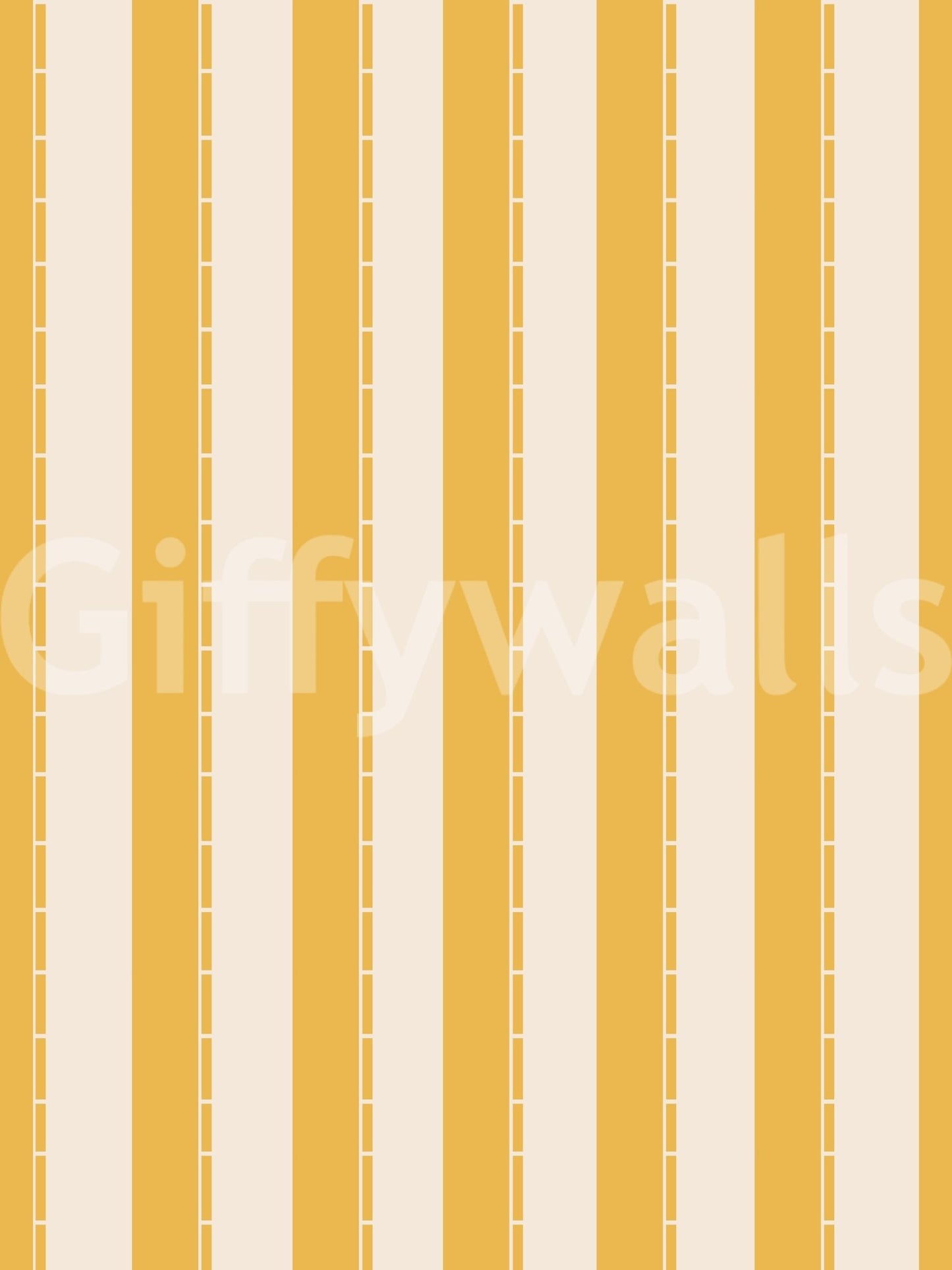 Sunny Stripes Wallpaper featuring precise vertical alignment.