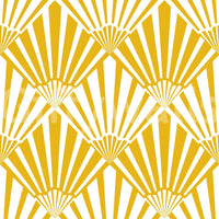 The design is non-realistic and interpretive.

