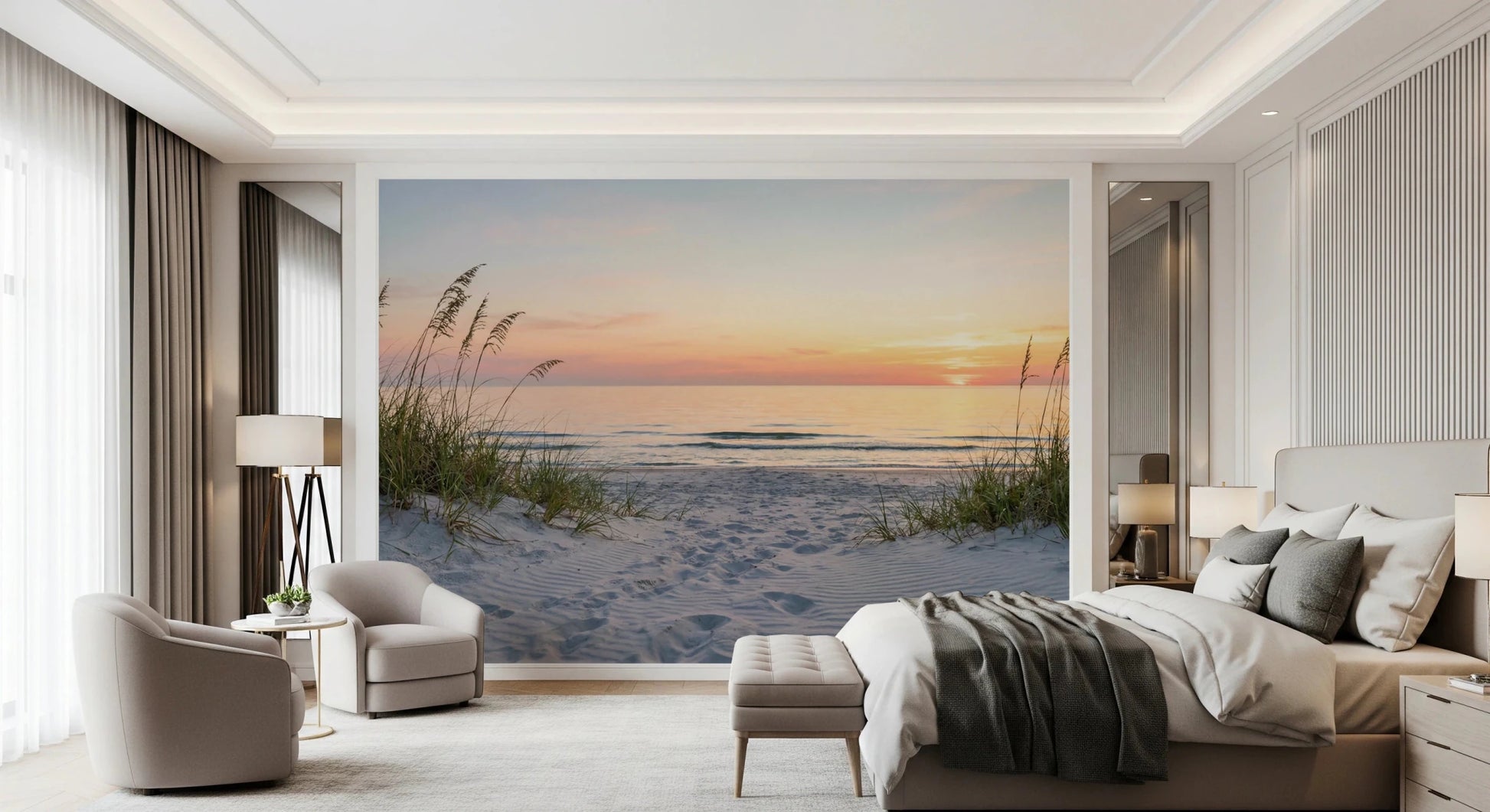 Sunrise Shores Wall Mural