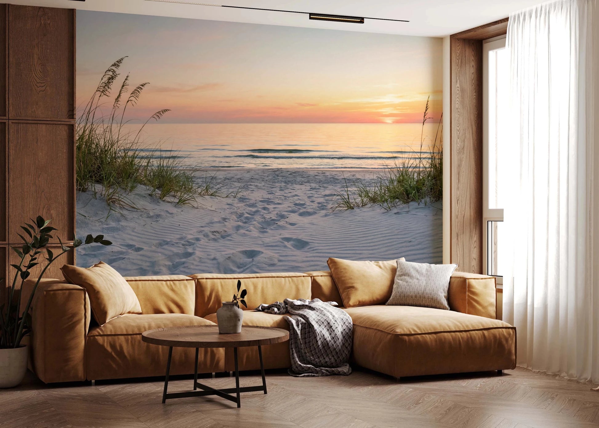 Sunrise Shores Wall Mural